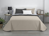 Estoralis | AVA | Courtepointe boutique réversible | Pour toutes les saisons | Couleur - Gris/Anthracite | Pour lit 80/90 cm. lit. (180 X 270 Cm. Ancho X Alto) | Couette matelassée Couettes et couettes Naty Shop