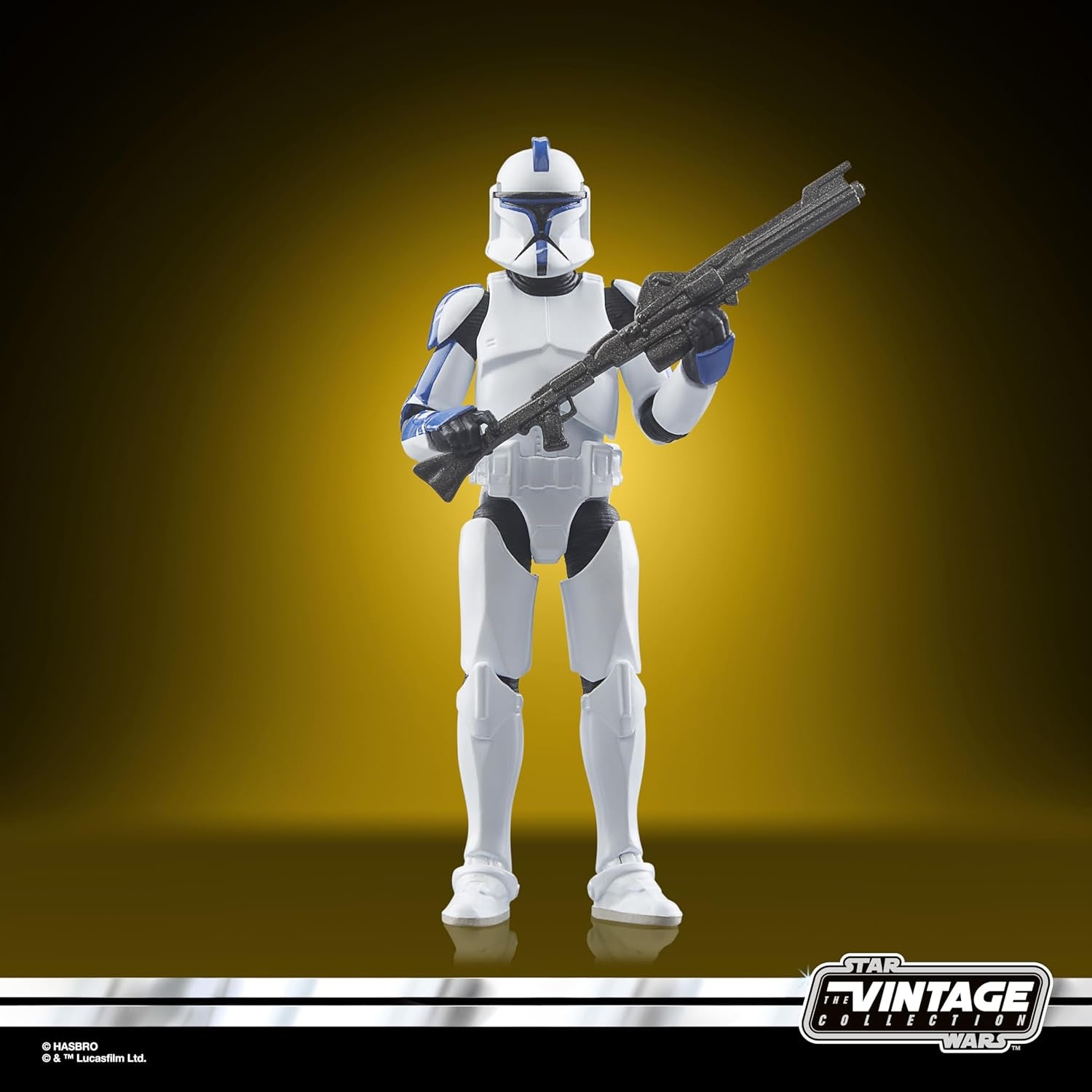 Star Wars the Vintage Collection Clone Trooper Lieutenant (Teth), Star Wars : Ahsoka Action Figure, 9,5 cm Figurines Naty Shop