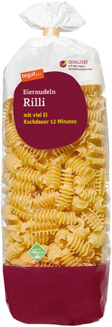 tegut... Nouilles à l'oeuf Rilli, 1 x 500 g