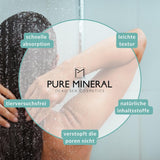 Pure Mineral - Masque capillaire réparateur intensif à l'argan - Répare et donne de la brillance aux cheveux secs - Nourrit avec de la vitamine E - Sans sulfates, parabènes, pétrole - Masque capillaire Naty Shop 350 ml