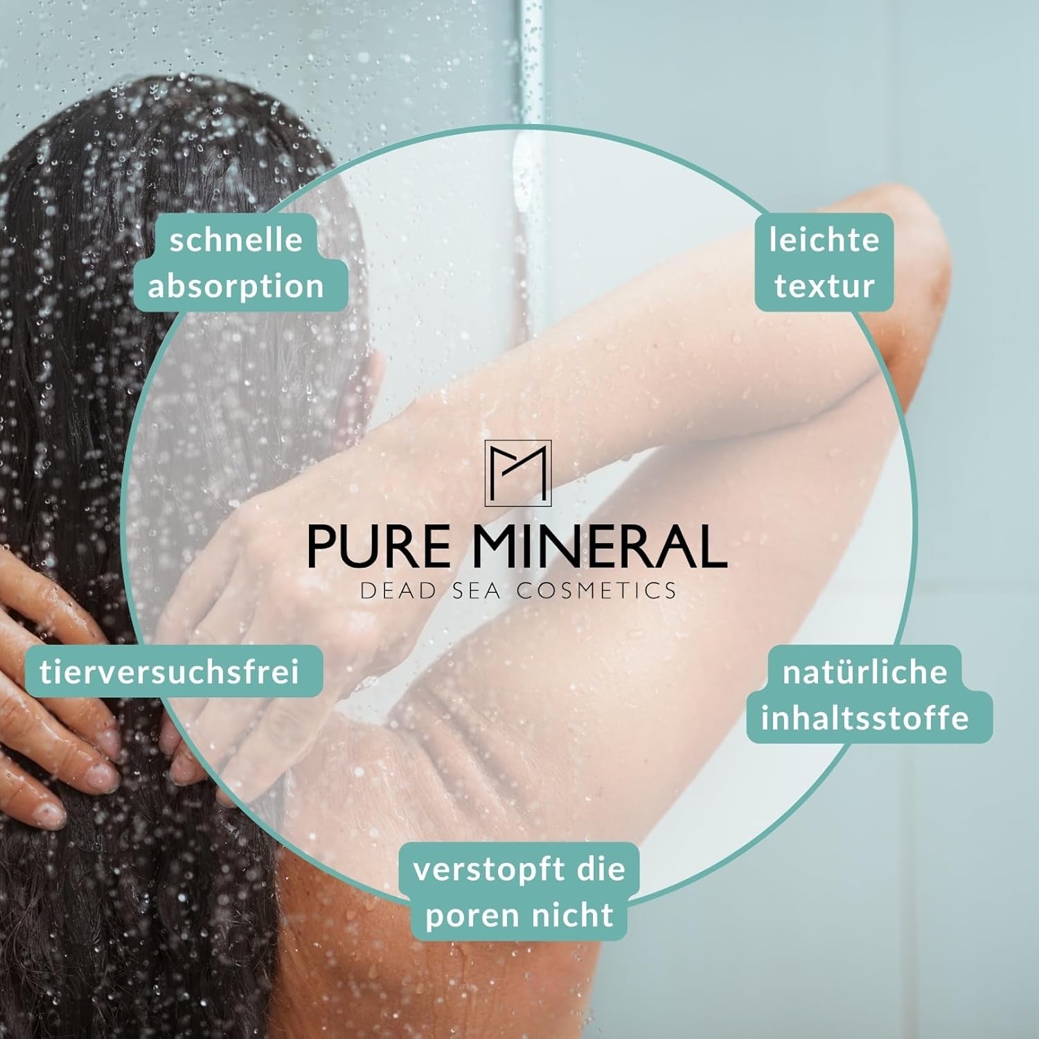 Pure Mineral - Masque capillaire réparateur intensif à l'argan - Répare et donne de la brillance aux cheveux secs - Nourrit avec de la vitamine E - Sans sulfates, parabènes, pétrole - Masque capillaire Naty Shop 350 ml