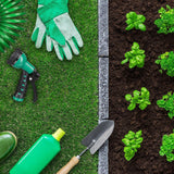 Relaxdays Tuyau spiralé extensible jusqu'à 20 m Tuyau d'arrosage flexible avec pulvérisateur d'eau 7 modes de pulvérisation Vert