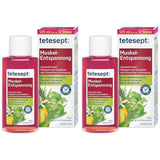 Tetesept Muskel, Additif de bain relaxant après effort physique, 125 ml Douche et bain Naty Shop 2 pièces x 125 ml Bain de relaxation musculaire