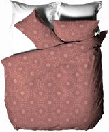 The Linen Yard Parure de Couette Bohème, Rouge, 260 X 220 Cm Couettes et Couettes Naty Shop Red Clay Lit Simple