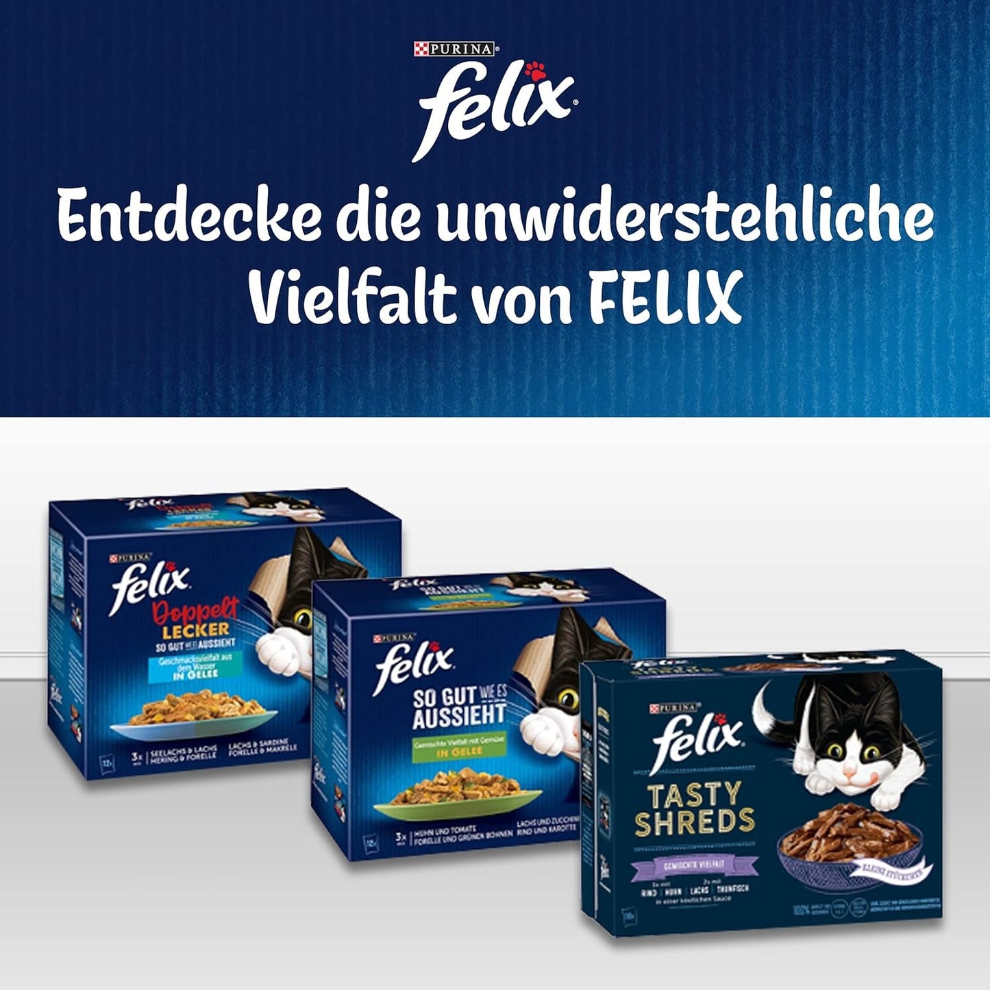 Felix As Good As It Looks Nourriture humide pour chat en gelée avec poulet, paquet de 26 (26 x 85 g)