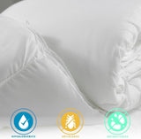 BOHÈME | Couette/ Garnissage lit 120 cm, couette 300 G/M², garnissage hypoallergénique en fibres respirantes anti-acariens, garnissage extra doux et antibactérien, dimension 200 X 200 cm Couettes et couettes Naty Shop