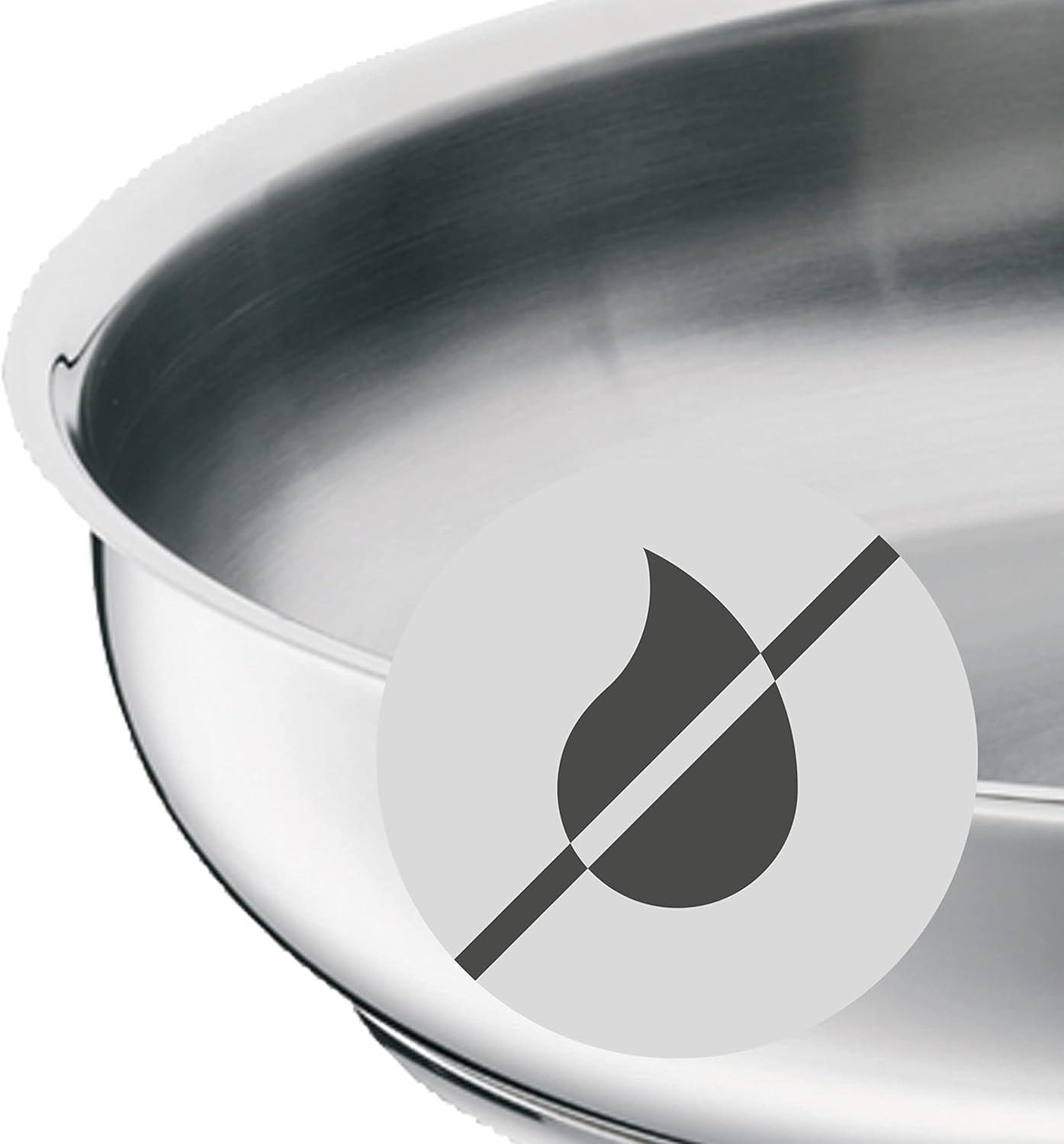 Poêle inox WMF Profi 24 cm induction, poêle inox Cromargan Casseroles et Poêles Naty Shop