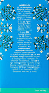 ETS - Thé noir Darjeeling, BIO, 20 sachets de thé (paquet de 2)