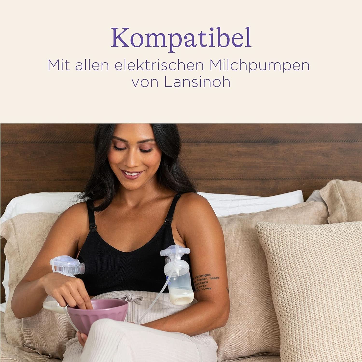 Lansinoh Pump Set - lot de pièces d'entretien / remplacement pour tire-lait électriques Accessoires Alimentation et Allaitement Bebe Naty Shop