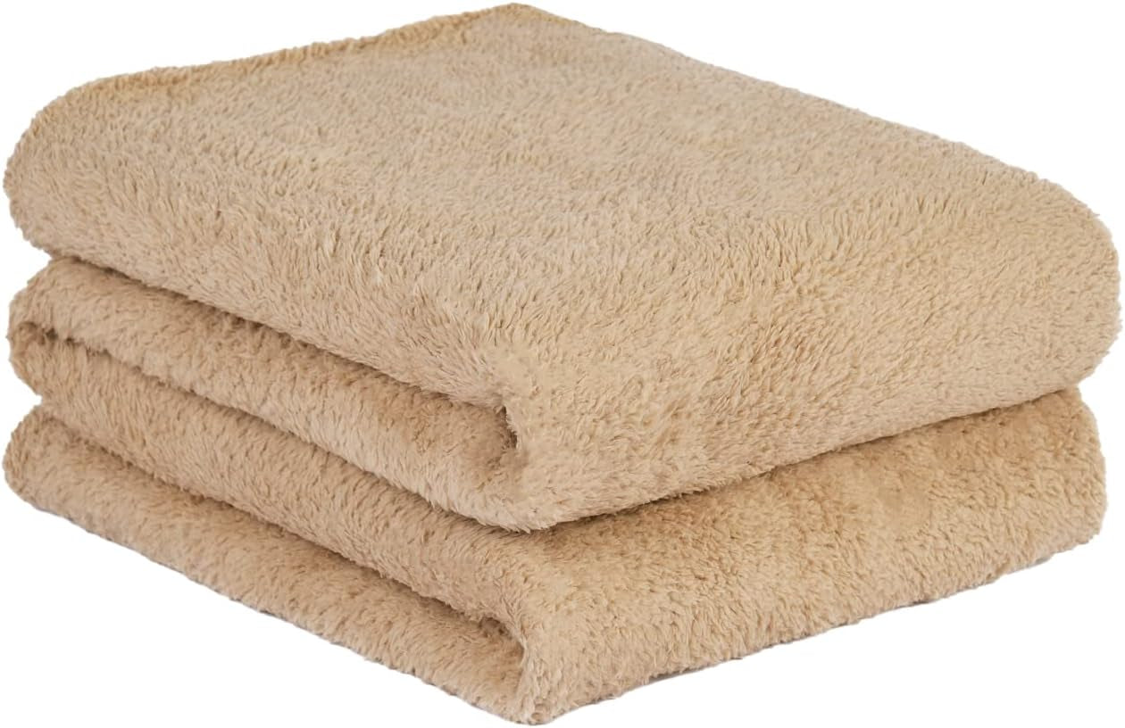Brentford's Teddy Couverture polaire grande couverture de lit en peluche super douce et chaude pour canapé-lit noir - 150 x 200 cm Lits et couvertures Besuche den Brentfords-Store Latté 200 x 240 cm