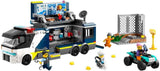 LEGO City Camion de police avec laboratoire, ensemble de police quad et camion jouet pour enfants, cadeau pour garçons et filles à partir de 7 ans, plus 5 figurines - 2 policiers, 1 scientifique et 2 escrocs 60418 Jeux de construction Beuche den LEGO-Store