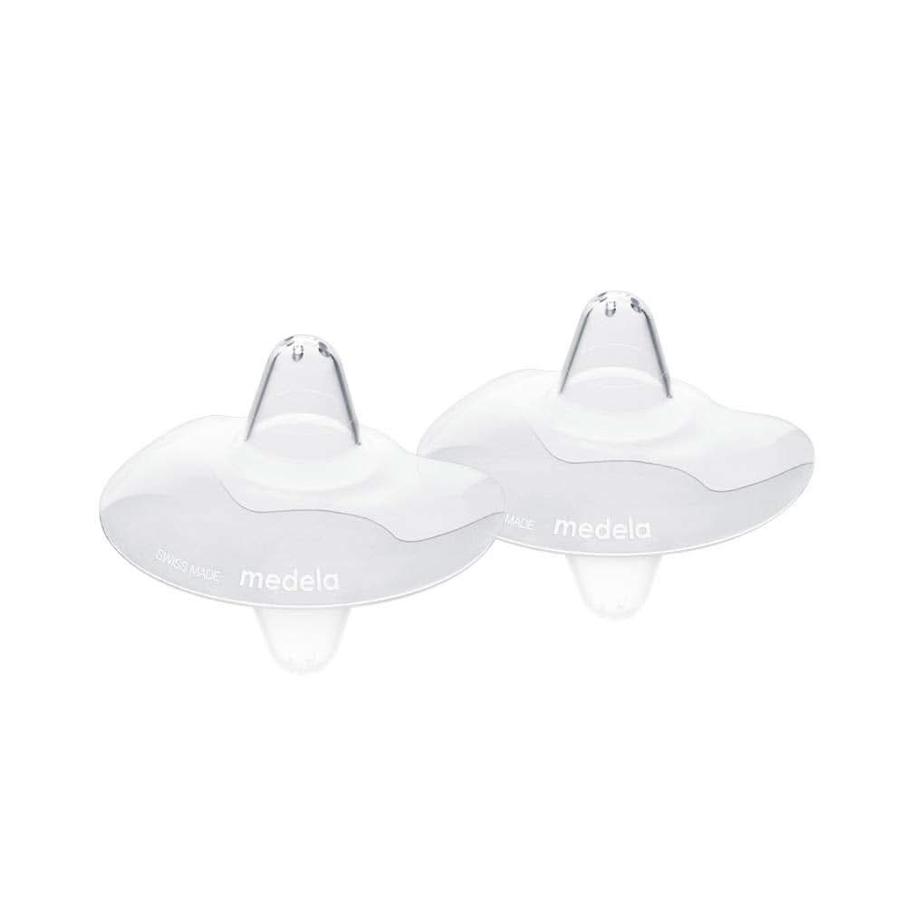 Medela Contact Brusthütchen – Bpa-Frei – Aus Ultradünnem, Weichem Silikon – Inklusive 2 Brusthütchen Und Etui – 20 Mm, Medium Accessoires Alimentation et Allaitement Bebe Naty Shop