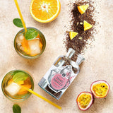 Ankerkraut Thé à l'orange rouge et aux fruits de la passion 90 g dans un pot en liège Thé en vrac de qualité supérieure Idée cadeau Boisson bien-être