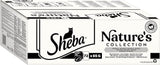 SHEBA Nature's Collection in Gravy - Nourriture humide pour chats de haute qualité, variété fine (MSC) en sachets portionnés - 72 x 85 g