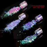 HOWAF 12 boîtes de pinceaux à paillettes pour le visage et le corps, maquillage à paillettes pour les yeux, les lèvres, les cheveux, décoration du corps, Halloween, Noël, festival, mascarade, accessoires de maquillage
