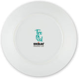 Excelsa Service de table Tropical, 18 pièces, porcelaine, blanc avec décoration