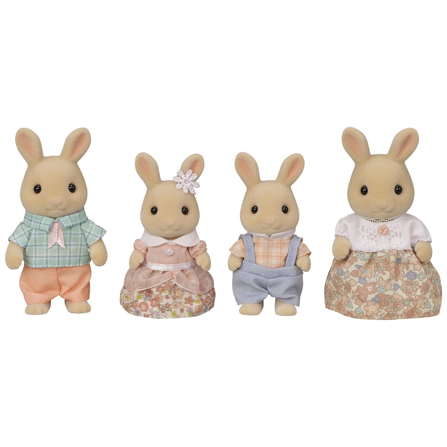 L5567 NOUVEAU Starter House, multicolore L5706 Milk Bunny Family - Figurines de maison de poupée