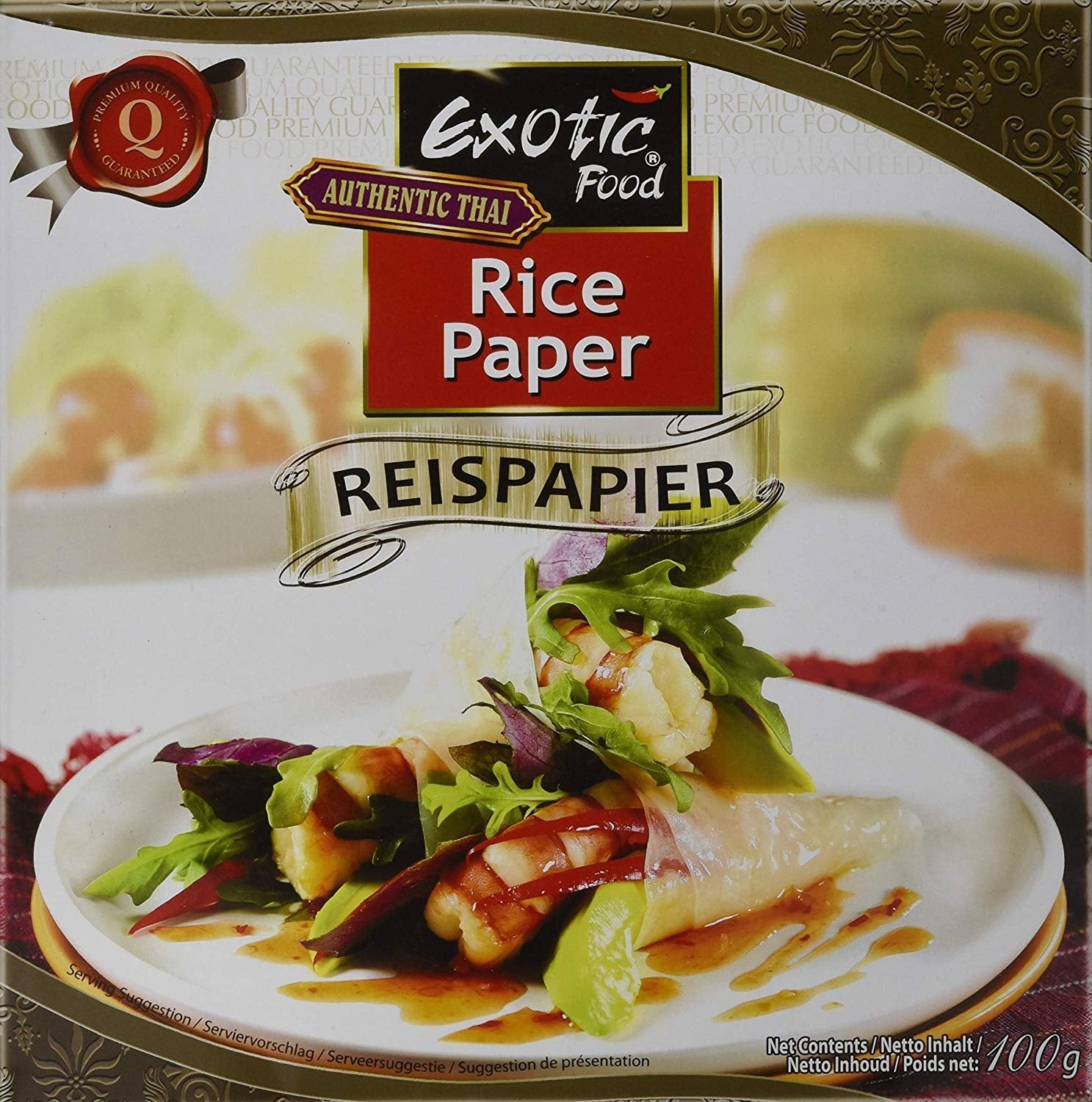 Feuille de riz, 100g