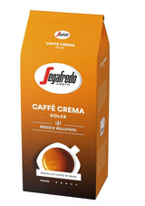 Segafredo Zanetti Caffè Crema Dolce - Grains entiers (paquet de 1 kg) - Convient pour Caffè Crema - Grains de café torréfiés légèrement à moyennement au goût doux et équilibré (paquet de 2)