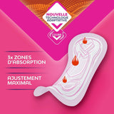 Serviettes Hygiéniques Ultra Régulières - Débit Modéré - 32 lingettes en sachet individuel