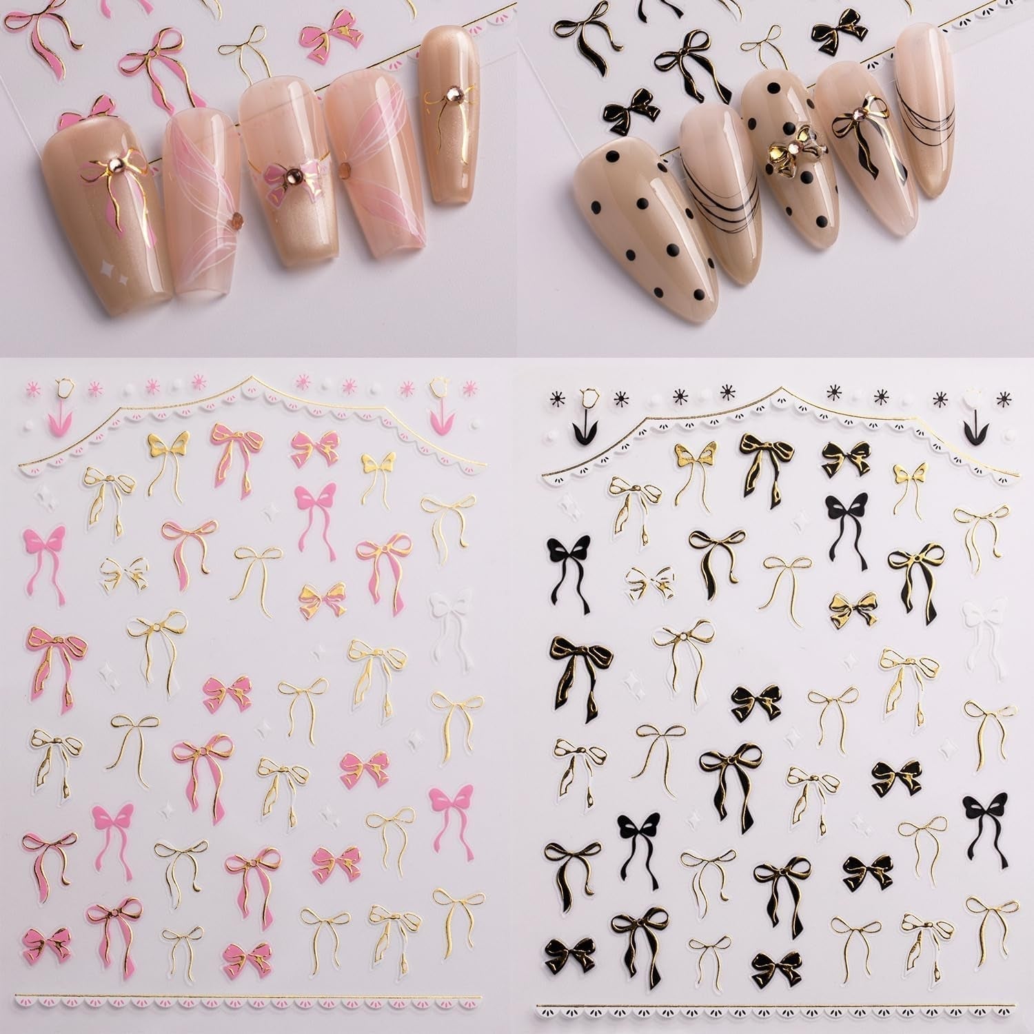 GZMAYUEN 12 couleurs français ongles autocollants 3D français dégradé couleur ongles autocollants auto-adhésif ongles conception ongles accessoires