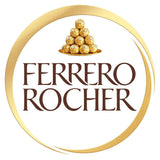 Ferrero Rocher - Pralines Spécialité Croquantes et Crémeuses aux Noisettes - Cadeau de Saint Valentin pour Elle et Lui - 16 Paquets de 4 Pralines Individuelles