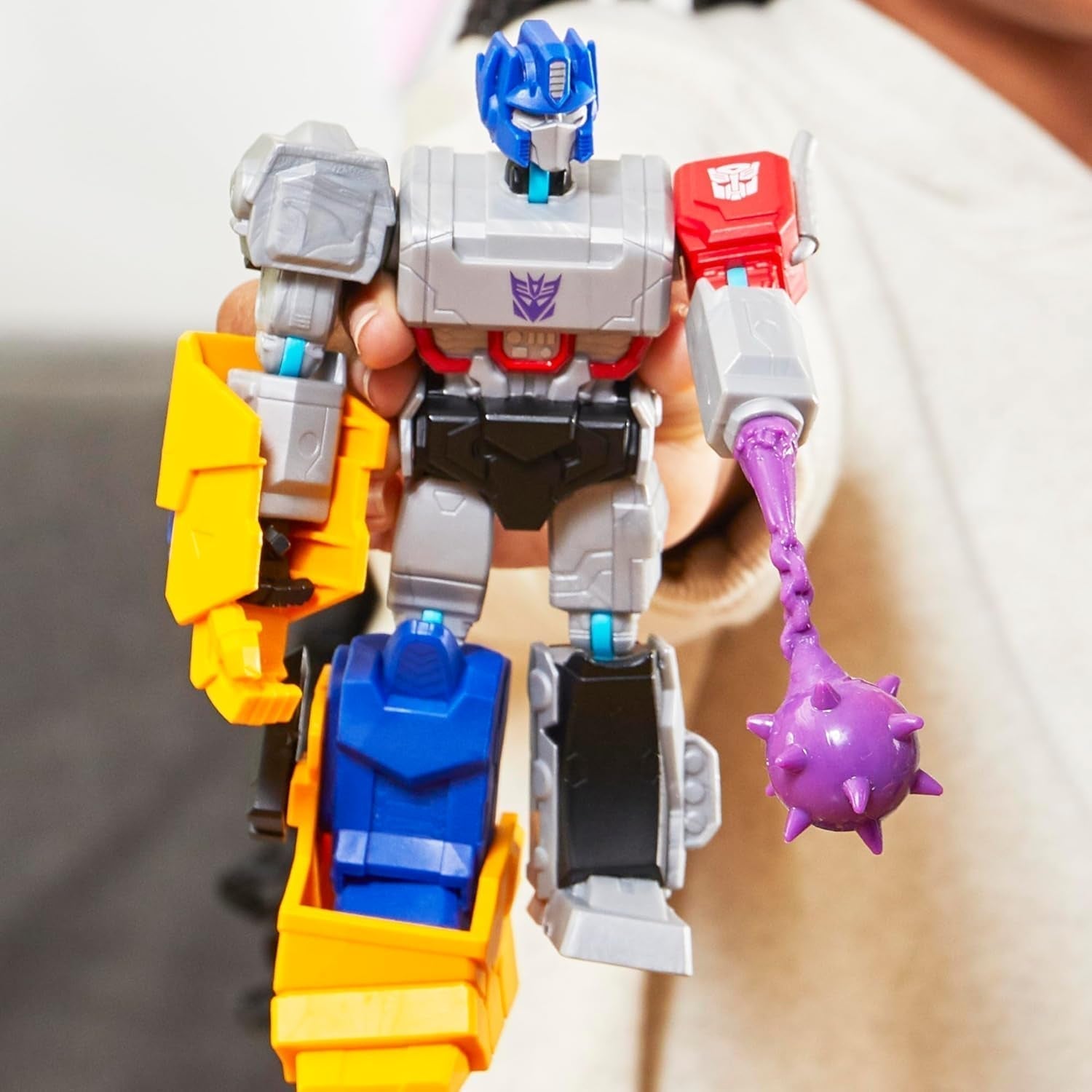 Transformers Mixmashers Optimus Prime Figurines et accessoires de luxe personnalisables Figurines Naty Shop