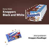 Noir et Blanc – 2 x 200g (2 x 8 pièces) – Tranches de gaufrettes fourrées de gaufrettes au cacao noir, morceaux de pâte noire, lait et crème de nougat