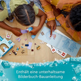 LEGO Disney La Reine des Neiges : le palais de glace d'Elsa, le château de la reine des glaces, la poupée Princesse ELSA et Anna, plus 2 figurines d'animaux, un cadeau idéal pour les filles et les garçons de 4 ans 43238 Jeux de construction Besuche den LEGO-Store