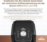 MACHINE à café turque Arzum OKKA RICH SPIN PRO (chrome)