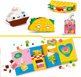 LEGO Classic Creative Snack Building Fun, Jouet alimentaire pour un jeu de rôle imaginatif, Ensemble de construction pour garçons et filles de 4 ans, Cupcake, Avocat, Popsicle et Taco 11039 Ensembles de construction Besuche den LEGO-Store