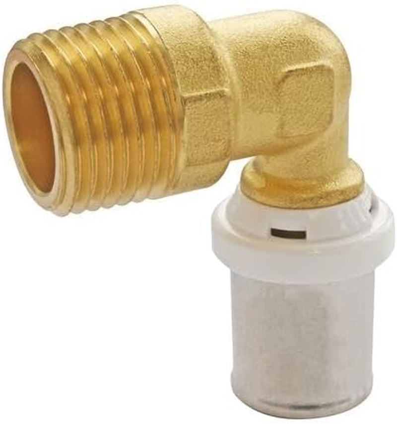 SOMATHERM FOR YOU - / 5711-16-15 - Tuyau presse coudé Ø16 multicouche - M15/21 (1/2'') Raccordement d'un tuyau multicouche d'un diamètre de Ø16