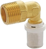 SOMATHERM FOR YOU - / 5711-16-15 - Tuyau presse coudé Ø16 multicouche - M15/21 (1/2'') Raccordement d'un tuyau multicouche d'un diamètre de Ø16