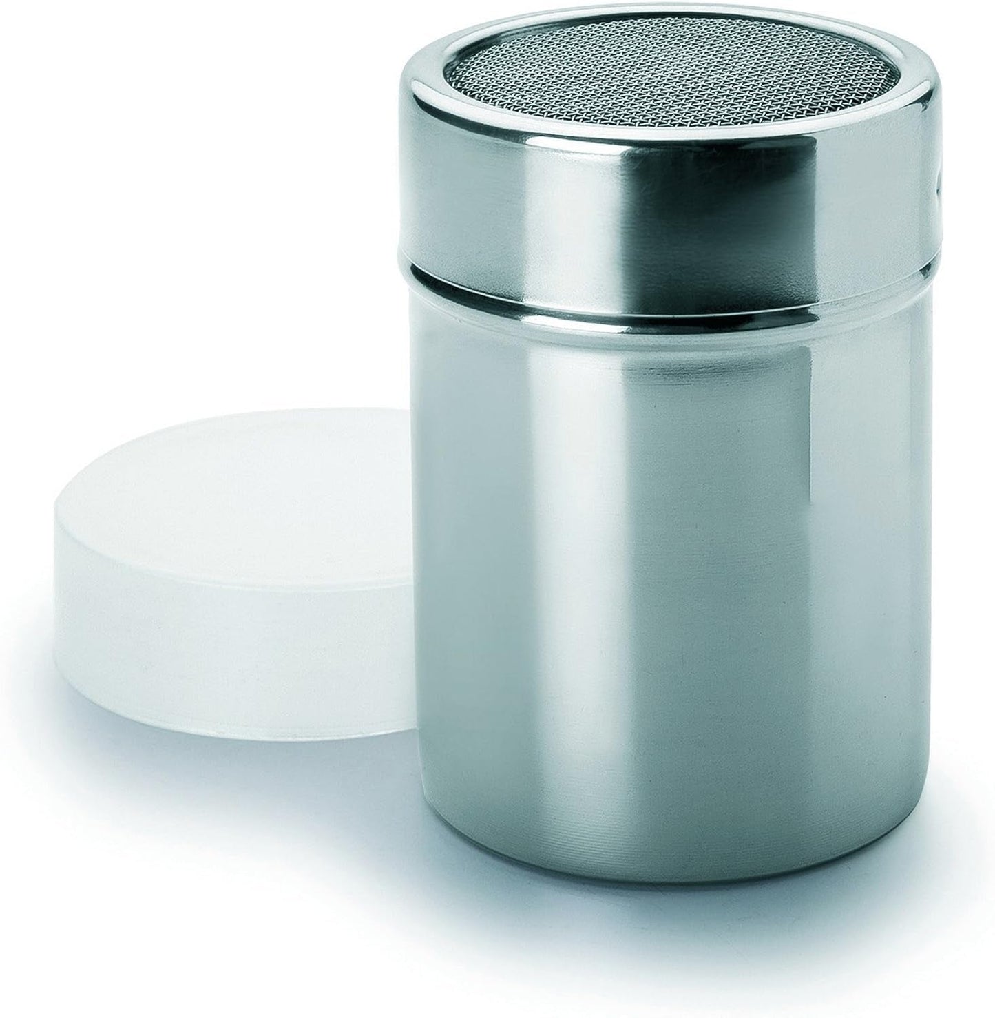 Agitateur avec maille 7x7x10 cm, acier inoxydable, argent, 7 x 7 x 10 cm