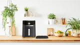 Tefal EY5018 Easy Fry & Grill Classic Friteuse à air, technologie 2 en 1 (Air Fryer et Grill), XL, 4,2 litres pour 6 portions, 1550 watts Électroménagers Naty Shop