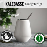 SERVICE À THÉ ORIGEENS MATE Avec tasse à maté portugais, bombilla et thé BIO Yerba Mate - Coffret cadeau original