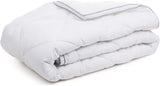 Gözze - Couette 4 Saisons, Lot de 2, Couette d'été + Couette Automne/Printemps, Couette Respirante avec Bande Climatique, 135 X 200 Cm - Blanc Naty Shop Quilts and Quilts 155 X 220 Cm Couverture Toutes Saisons