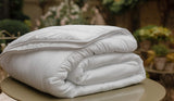 Couette thermorégulatrice, Tempérée, 240 X 220 Cm, Transpiration, Ventilation optimale, 100% coton, Percale, Toucher Fraîcheur, Couettes et couettes françaises Naty Shop
