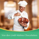 Boules de chocolat LINDOR | Sac refermable de 1 kg | env. 80 boules de chocolat au lait fourrées à la menthe | Emballage en vrac et boules de chocolat au caramel salé LINDOR