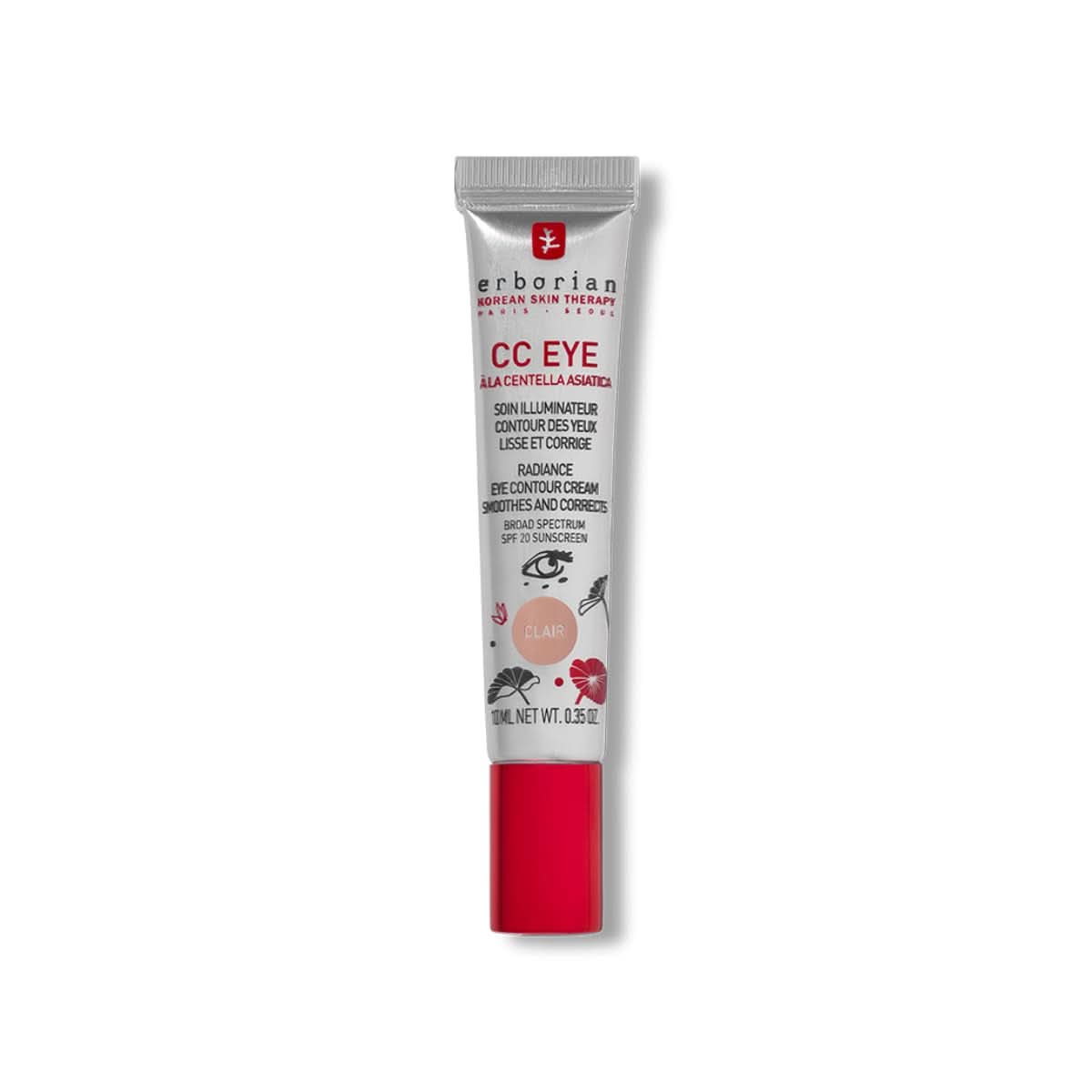 Erborian - CC Eye Cream Gold à la Centella Asiatica - Correcteur contour des yeux Cosmétique et Beauté Naty Shop Cc Eye Light