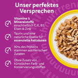 WHISKAS Nourriture humide pour chat en gelée 120 x 85g Sélection de volailles