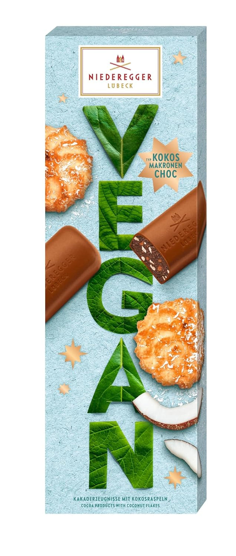 Niederegger Macarons Choc Coco VEGAN 100g