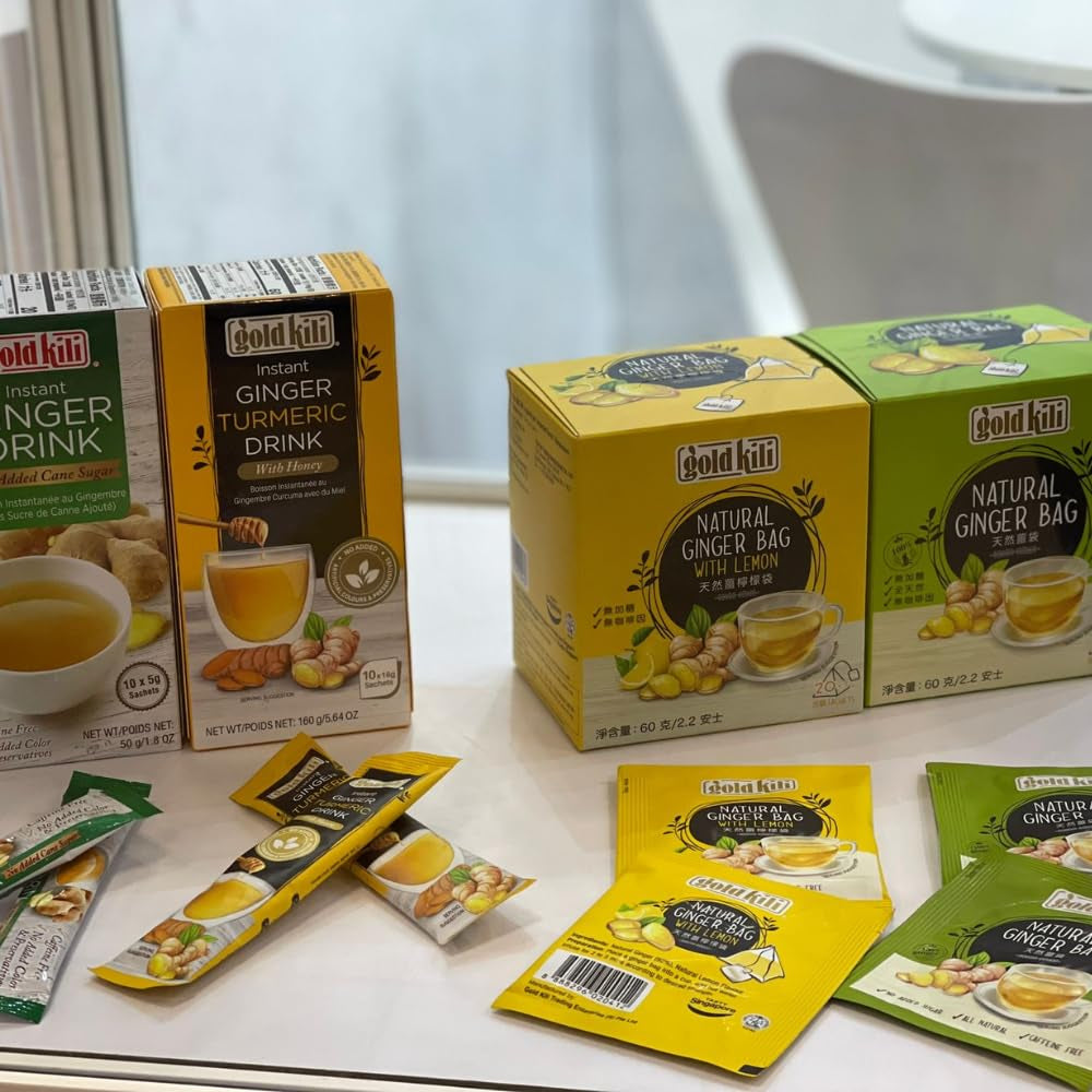 - Thé instantané au gingembre et au lait - (1 X 10 X 25 GR)