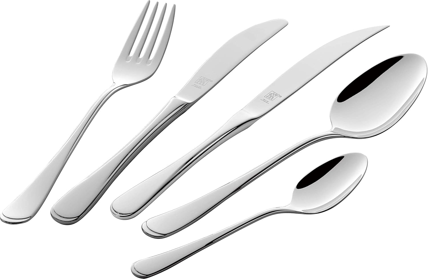 Ménagère ZWILLING Nottingham, 72 pièces, pour 12 personnes, inox 18/10 Cuisine Naty Shop