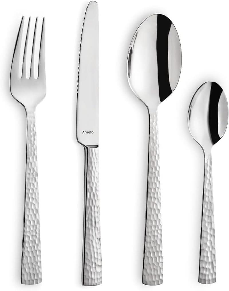 Ménagère Amefa Felicity, 24 pièces, pour 6 personnes, acier inoxydable 18/0 Cuisine Naty Shop