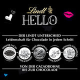 Lindt Hello Biscuits et chocolat à la crème | Barre 100g | Chocolat au lait fourré aux biscuits et à la crème | Barre de chocolat | Cadeau chocolat