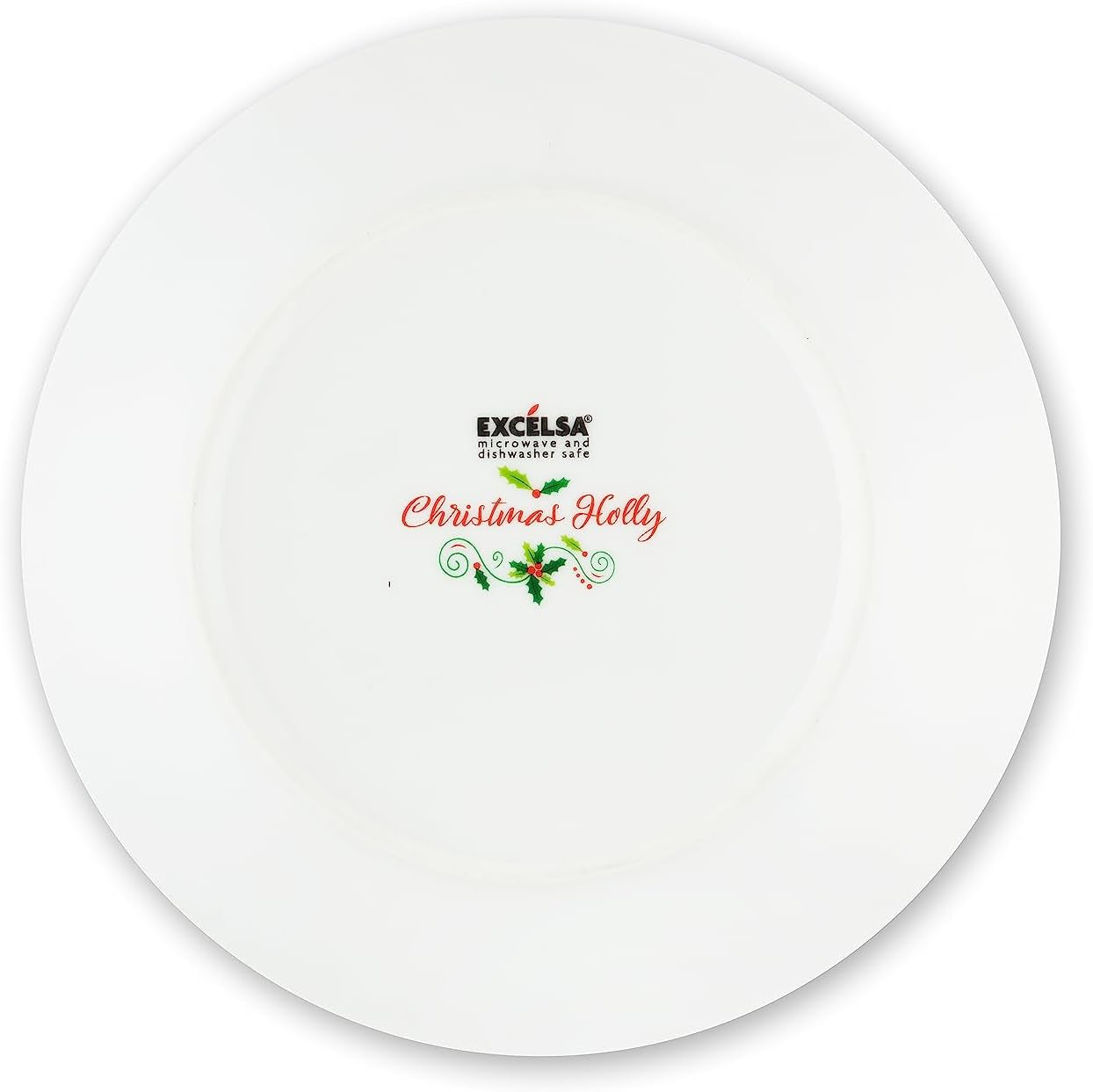 Excelsa SERV.TAV.18 PZ NOËL HOLLY Blanc