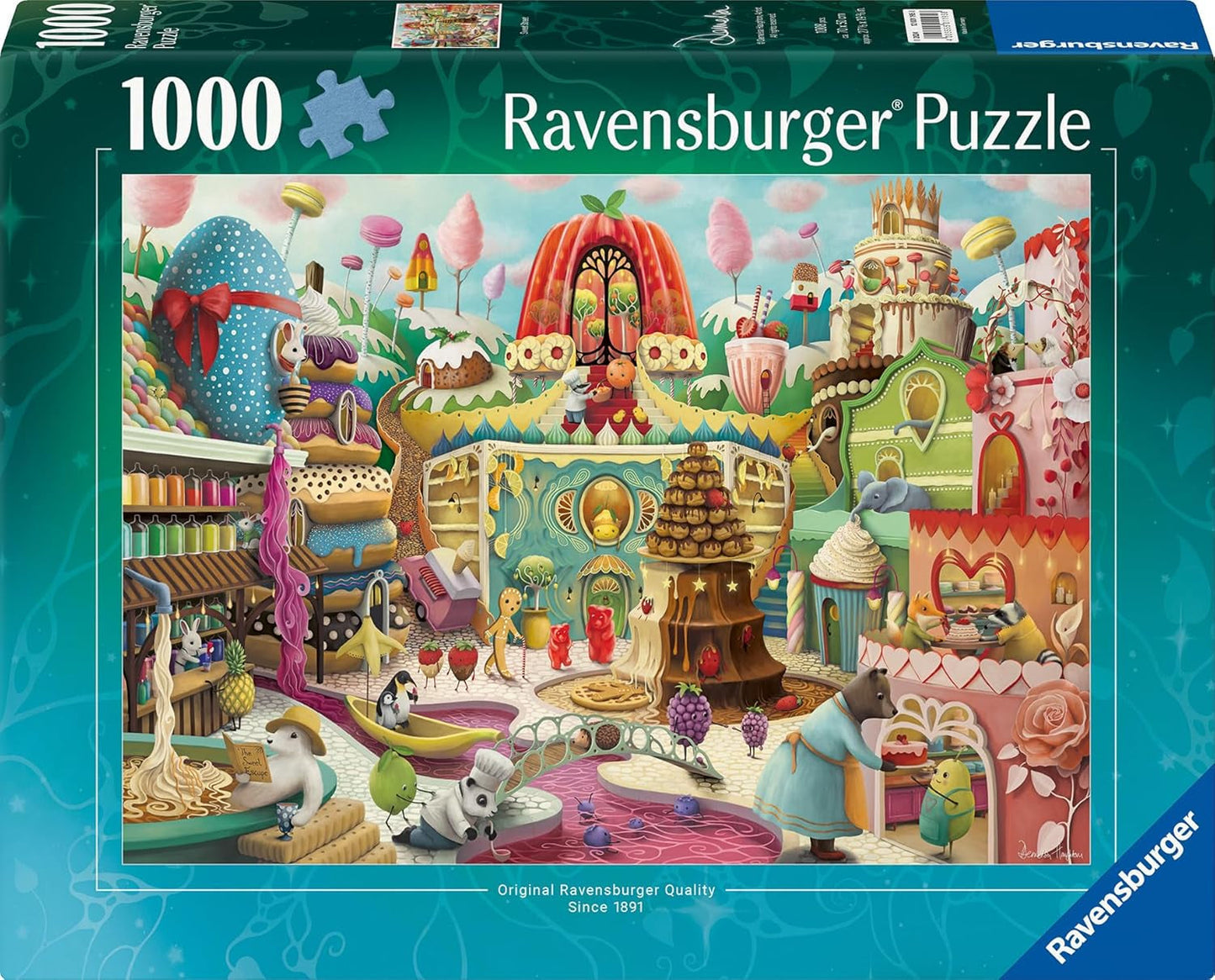 Ravensburger Puzzle 12001195 - Sweet Street - Puzzle 1000 pièces pour adultes et enfants de plus de 14 ans Puzzle Naty Shop