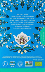 ETS - Thé noir Darjeeling, BIO, 20 sachets de thé (paquet de 2)