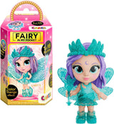 CRAZE Fée dans ma poche | Poupée féerique avec ailes, jouet féerique à collectionner avec effets spéciaux tels que paillettes, lueur dans le noir et changement de couleur Naty Shop Dolls Fée dans ma poche